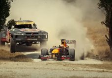 Daniel Ricciardo trekt door Australië met Red Bull F1