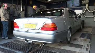 Op de Rollenbank - Mercedes-Benz S600 Coupé V12