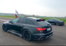 Bestuurder van Audi RS6-R vergeet dat 'R' geen Race mode is
