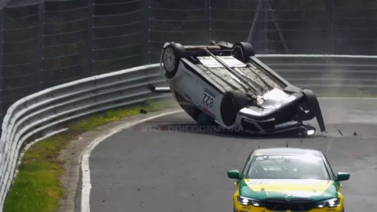 Crashes en spins tijdens Nürburgring Langstrecken Series 3