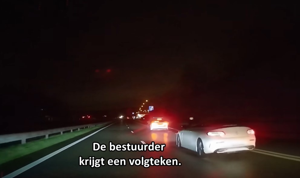 Gestolen Mercedes binnen no time ingeboxt