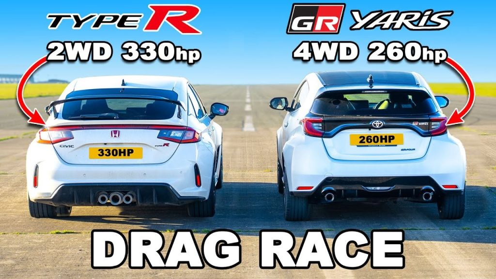 Honda Civic Type R vs Toyota GR Yaris