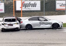 BMW M3 crash