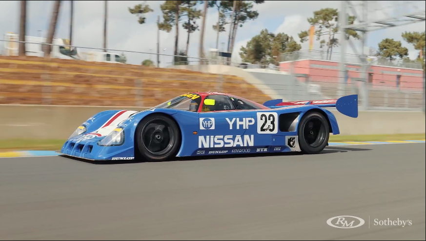 Ben Collins test de 1.100 pk Nissan R90CK