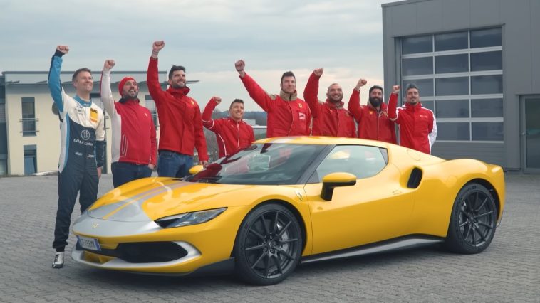 Ferrari 296 GTB lapt Nordschleife in 6.58,70 min
