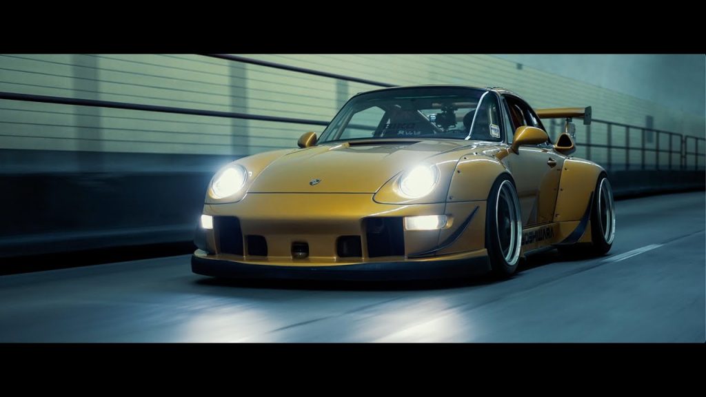 Straight Piped Porsche 993 RWB in San Francisco