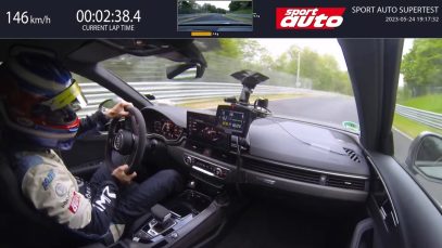 Audi RS4 Competition Plus Nordschleife Lap