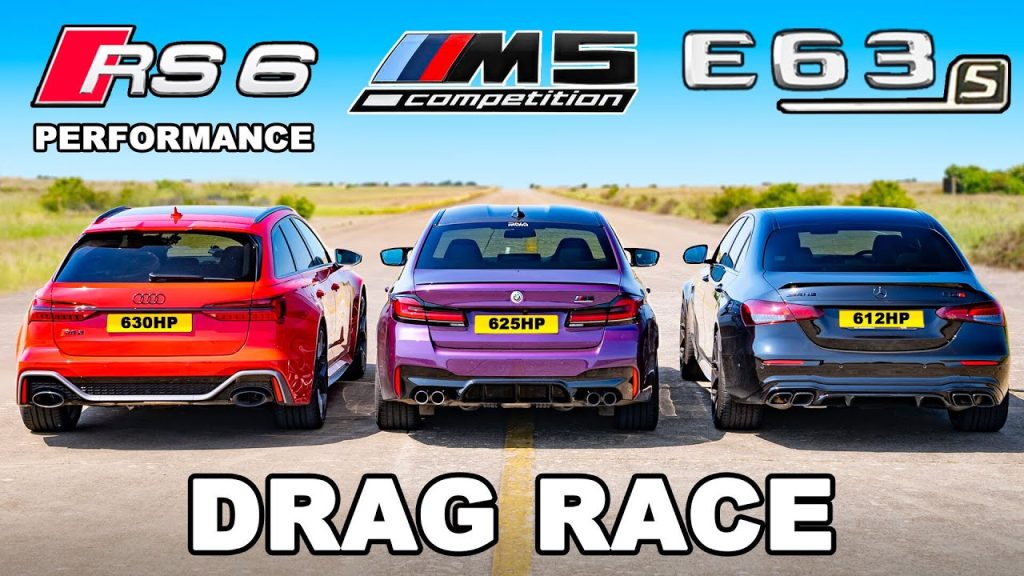 Audi RS6 Performance vs BMW M5 Comp vs Mercedes-AMG E63 S