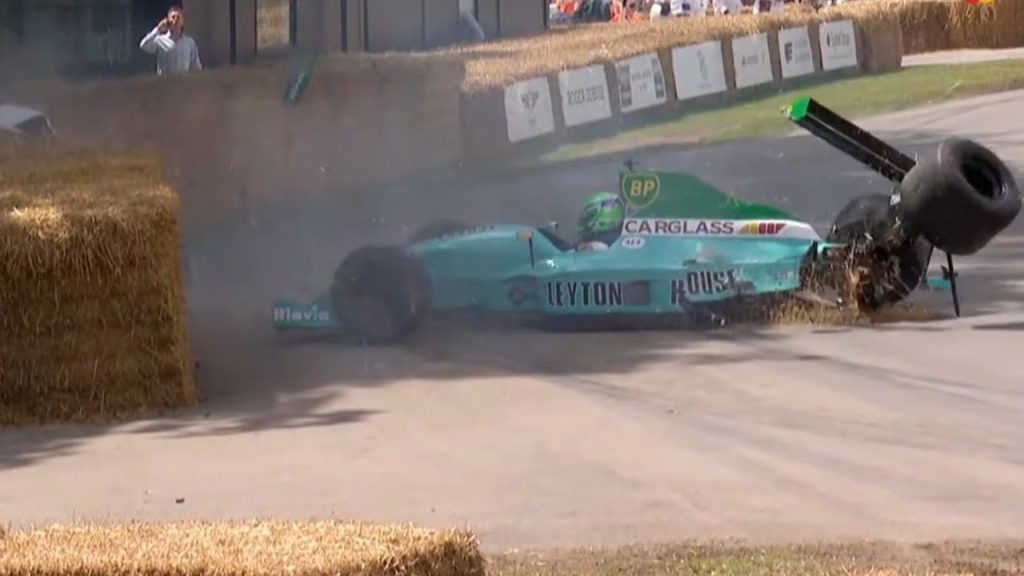 De crashes van Goodwood Festival of Speed 2023