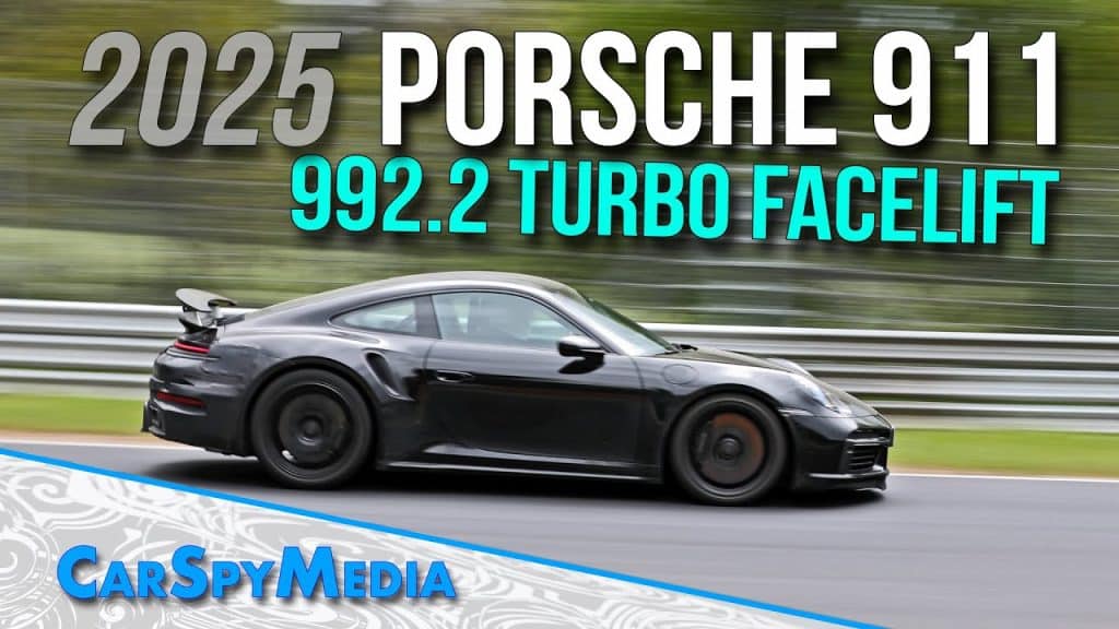 Porsche 992.2 Turbo hard aan het werk op de 'Ring