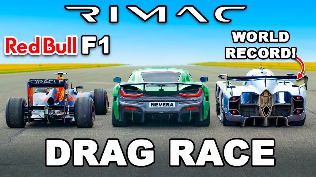 Rimac Nevera vs Red Bull RB8 vs McMurtry Spéirling