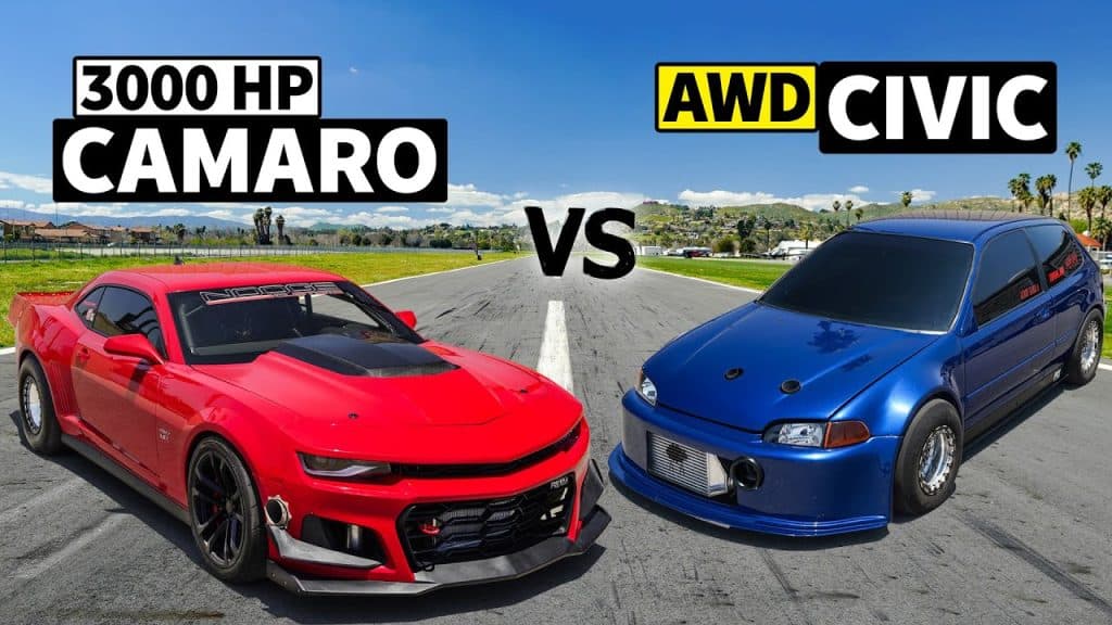 Camaro vs Civic