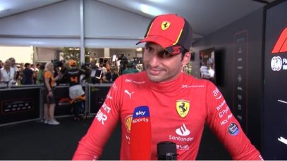 Carlos Sainz reageert op tweede Grand Prix-zege