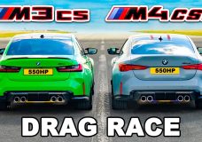 Dragrace M3 versus M4