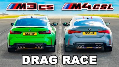 Dragrace M3 versus M4