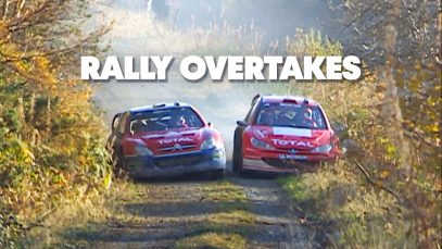 Inhaalacties in WRC zijn zeldzaam maar spectaculair