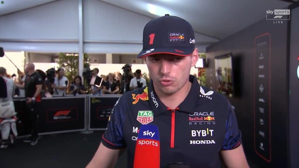 Max Verstappen blikt terug op dramatische kwalificatie in Singapore