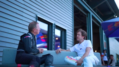 Sebastian Vettel bespreekt leven na F1 met Martin Brundle