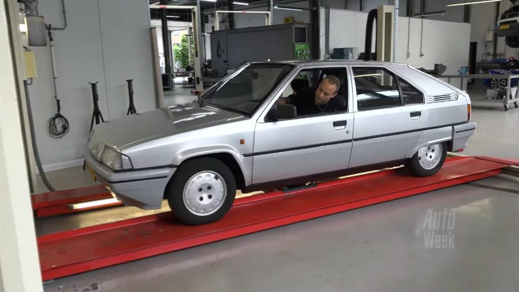 Klokje Rond - Citroën BX met 1.167.645 km