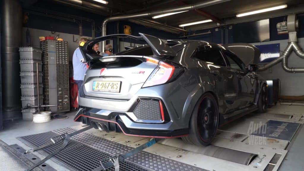 Op de Rollenbank - Honda Civic Type R