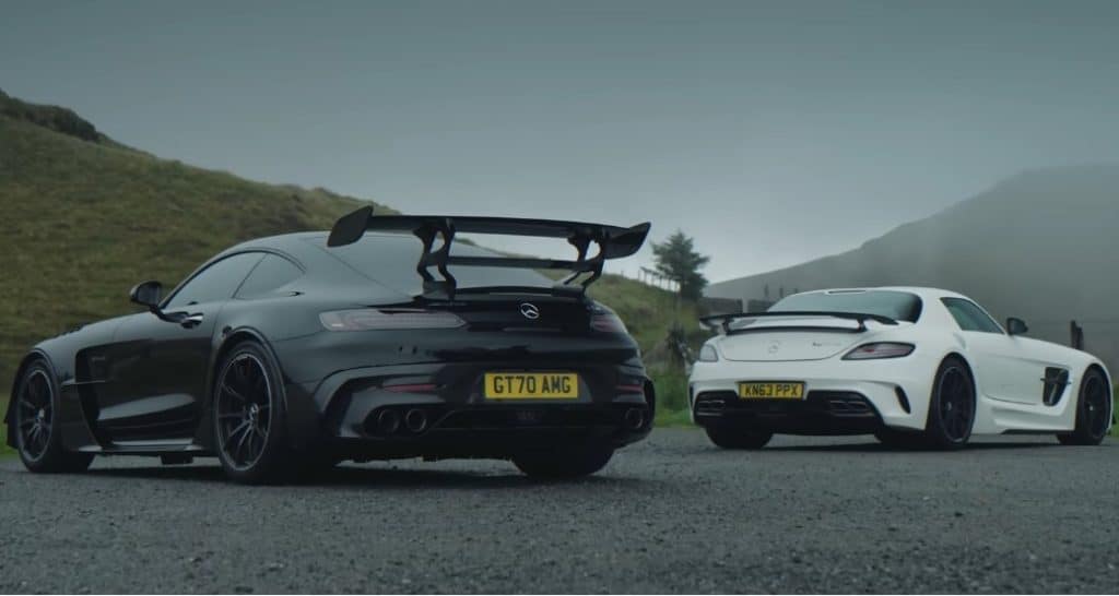 SLS AMG Black Series vs AMG GT Black Series