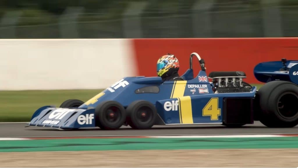 Ben Collins test de beroemde Tyrrell P34 zeswieler