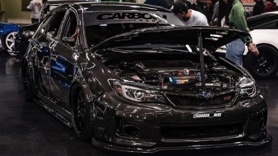 Deze Subaru WRX STi is Carbon Fiber Galore