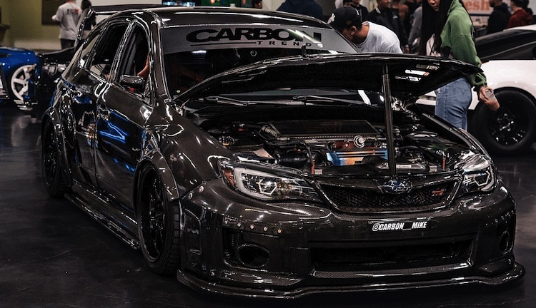 Deze Subaru WRX STi is Carbon Fiber Galore