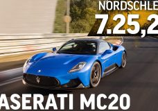Maserati MC20 lapt Nürburgring in 0725.26 min
