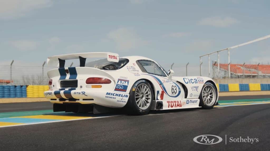 The Dodge Viper GTS-R was een V10 Meesterwerk