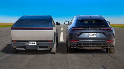 Tesla Cybertruck vs Lamborghini Urus
