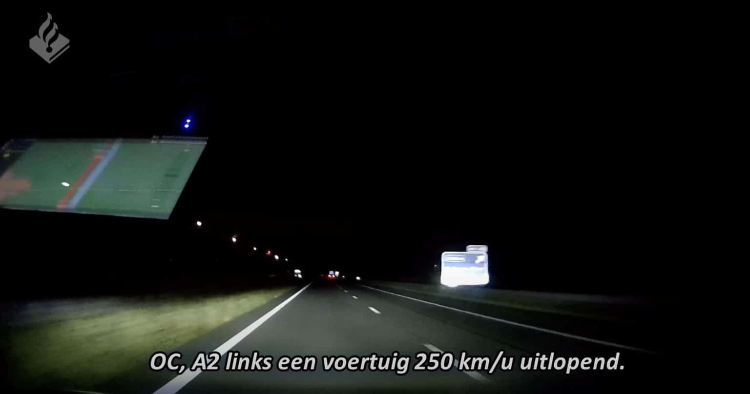 250 km/u rijbewijs ingevorderd