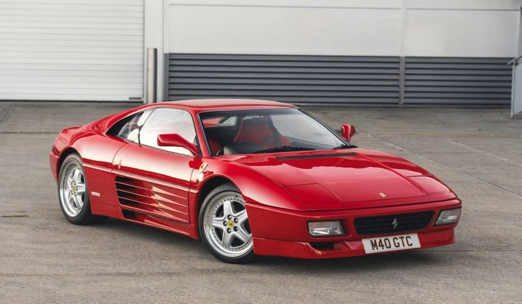 Chris Harris test de Ferrari 348 Competizione