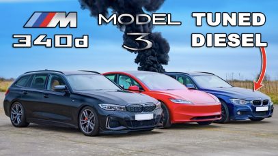 BMW Diesel versus Tesla Model 3