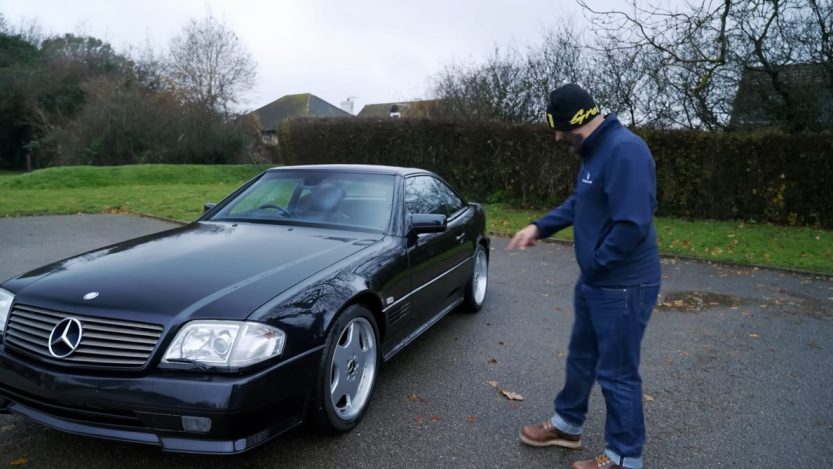 Chris Harris test de Mercedes-Benz SL73 van de Brunei Sultan