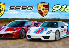 Ferrari SF90 vs Porsche 918 Spyder