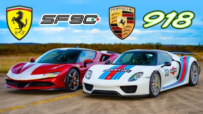 Ferrari SF90 vs Porsche 918 Spyder