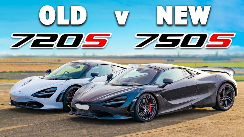 McLaren 720S vs McLaren 750S