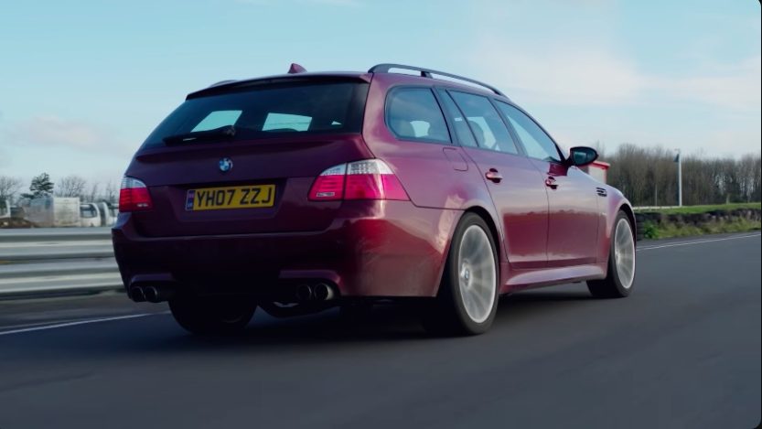 Chris Harris heeft een V10 BMW M5 Touring gekocht