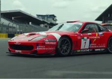 Onboard bij de Ferrari 550 GTS op Le Mans