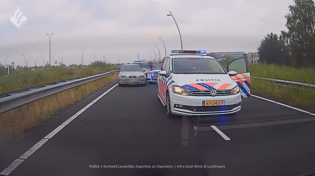 Spectaculaire achtervolging van ontvoerder in BMW