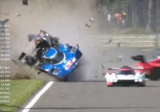 Earl Bamber's heftige crash tijdens 6 Hours of Spa
