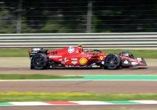 Ferrari test nieuwe FIA Spray Guards