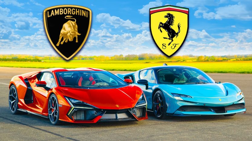 Lamborghini Revuelto vs Ferrari SF90 vs Porsche 918