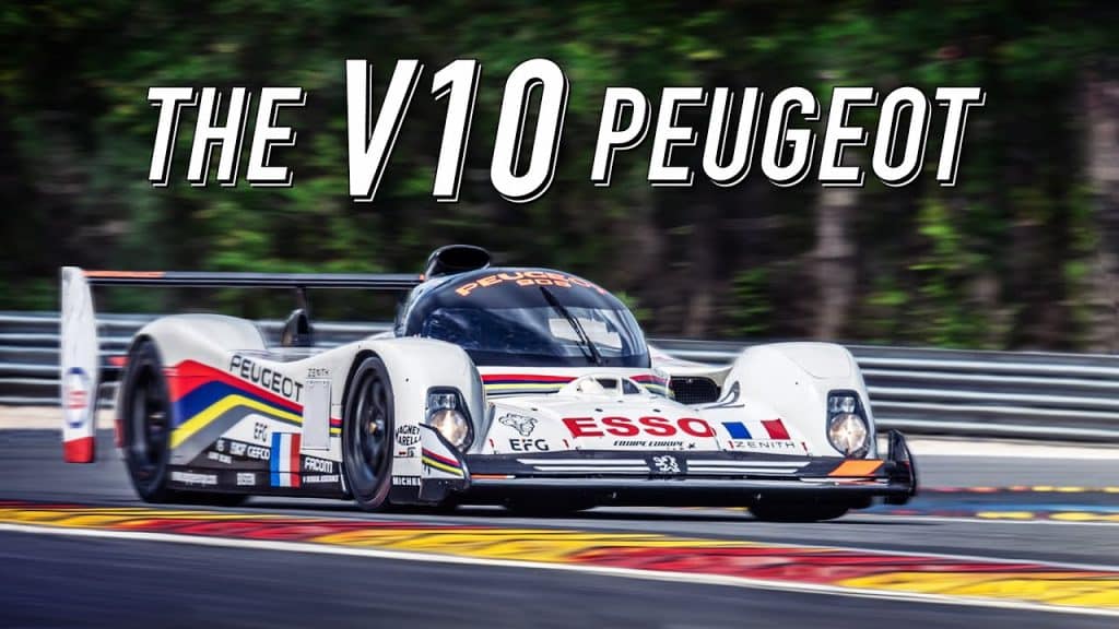 Peugeot 905 V10 op Spa