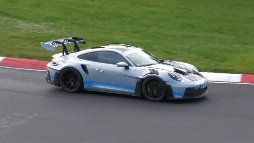 Porsche 992 GT2 RS Test Mule gespot op de 'Ring