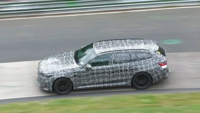 BMW M5 Touring laat zich zien op de Nürburgring