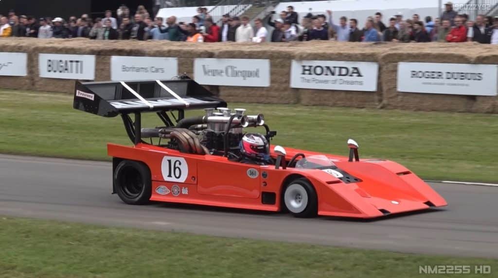 Shadow MkI Can-Am toon brute kracht op Goodwood