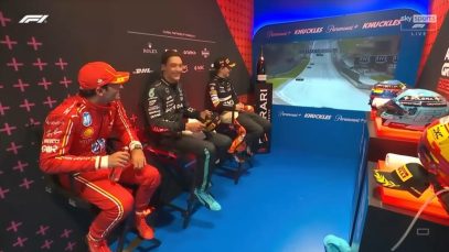 Top 3 in Cooldown Room reageert op hét duel in GP Oostenrijk