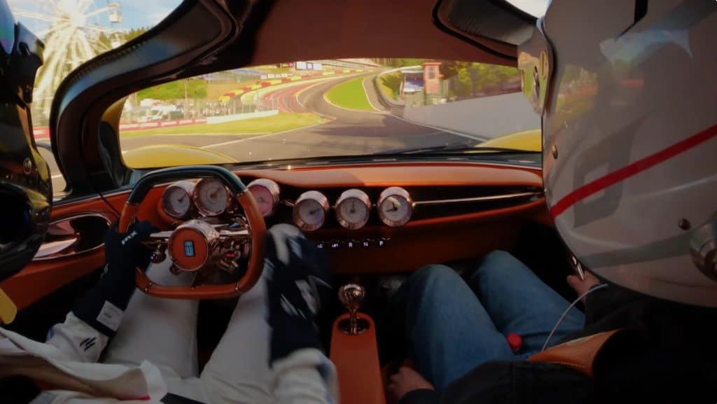 Onboard De Tomaso P72 op Spa-Francorchamps